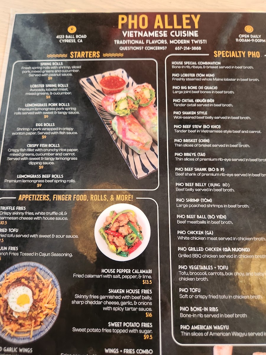 Menu Pho Alley-9
